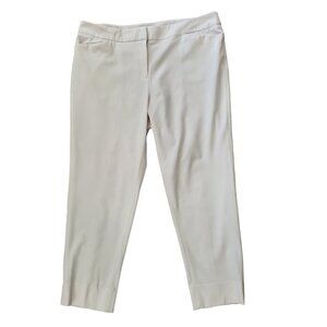 OFF WHITE DRESS PANTS SIZE 18